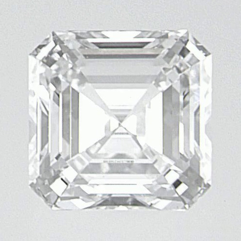 0.54 ct lab-grown diamond, asscher cut | Sapphire Row · cut7