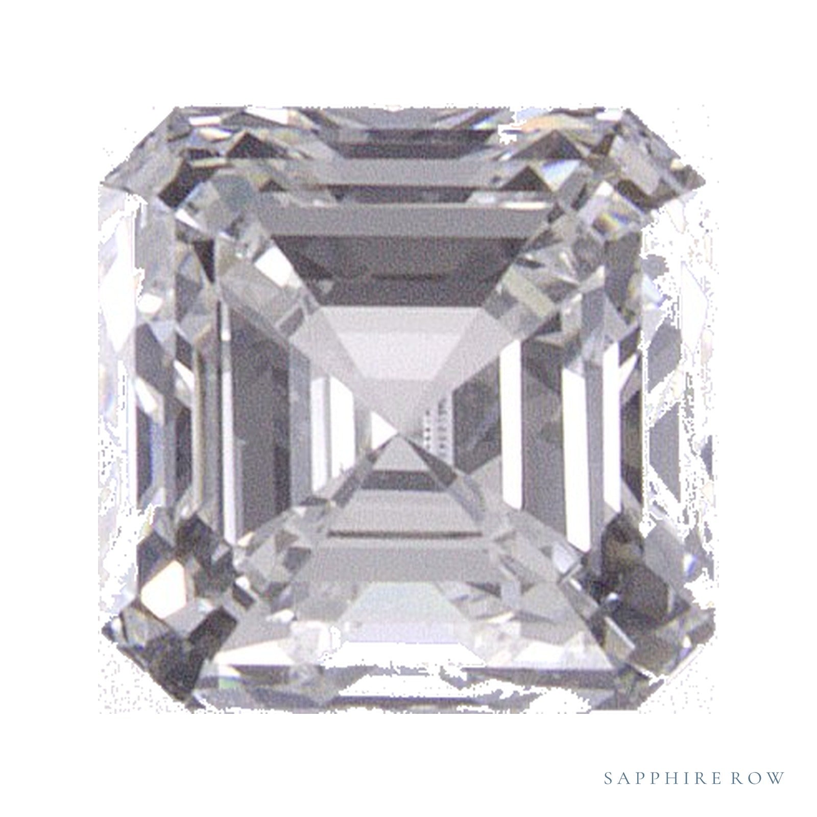 0.54 ct lab-grown diamond, asscher cut | Sapphire Row · cut4