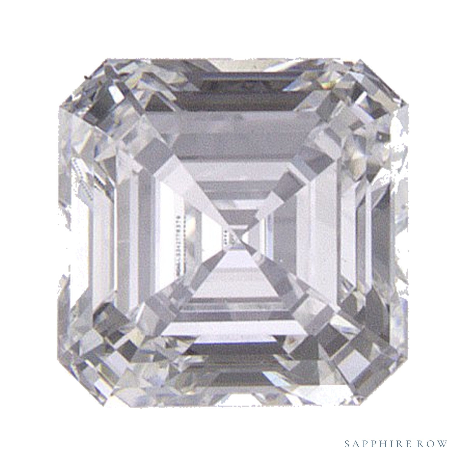0.54 ct lab-grown diamond, asscher cut | Sapphire Row · cut4