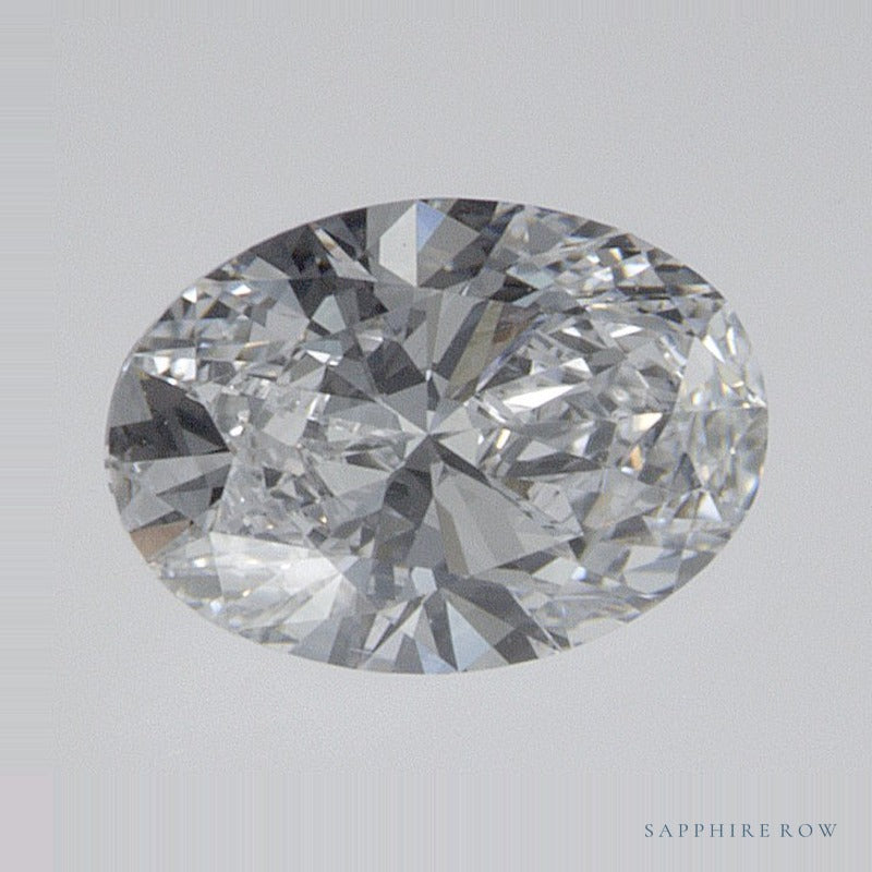 0.54 ct lab-grown diamond, oval cut | Sapphire Row · cut7