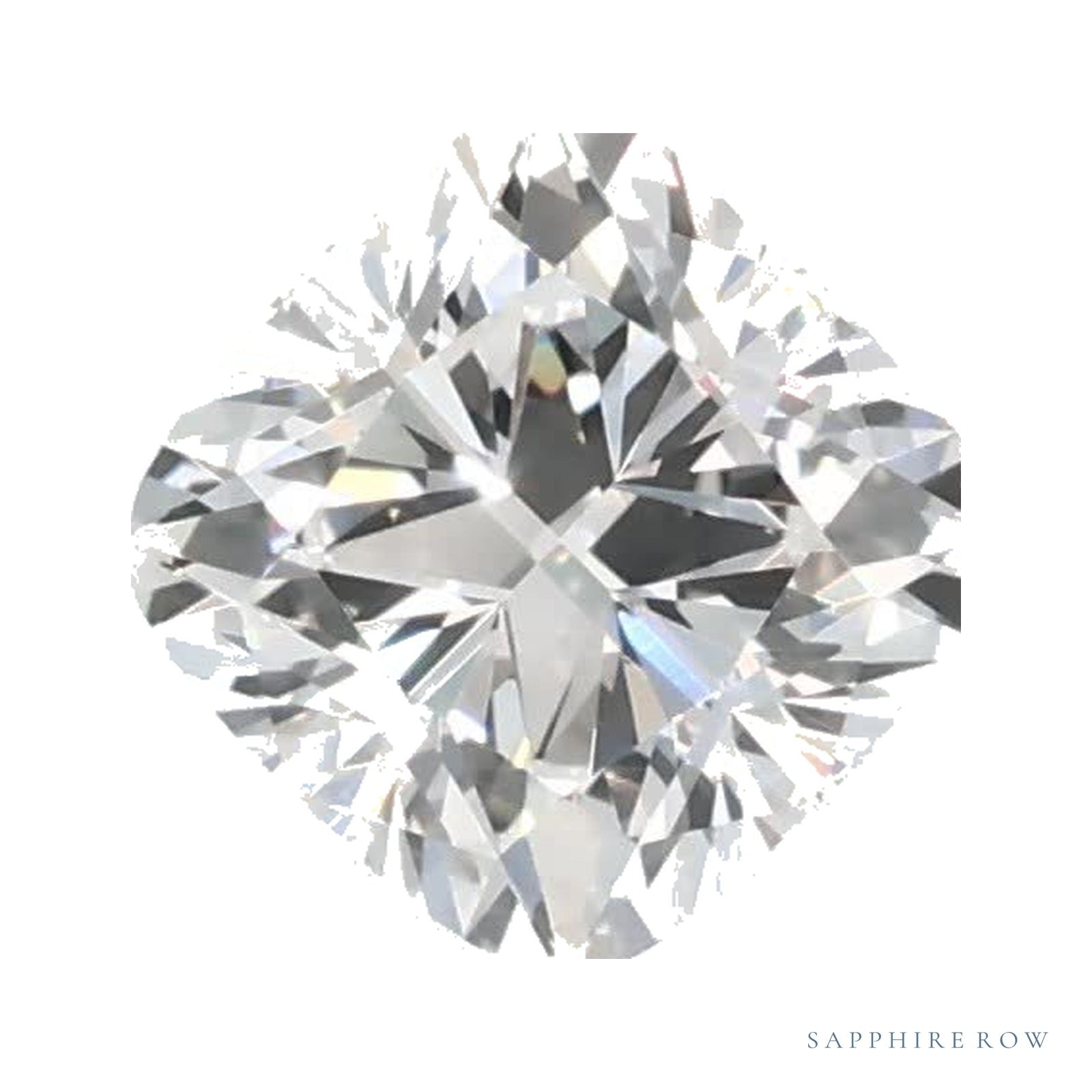 0.54 ct lab-grown diamond, cushion cut | Sapphire Row · cut4