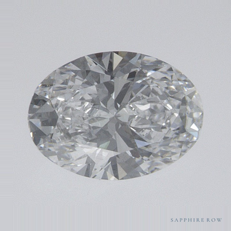 0.54 ct lab-grown diamond, oval cut | Sapphire Row · cut7