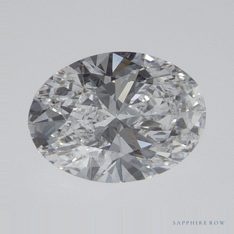 0.54 ct lab-grown diamond, oval cut | Sapphire Row · cut7