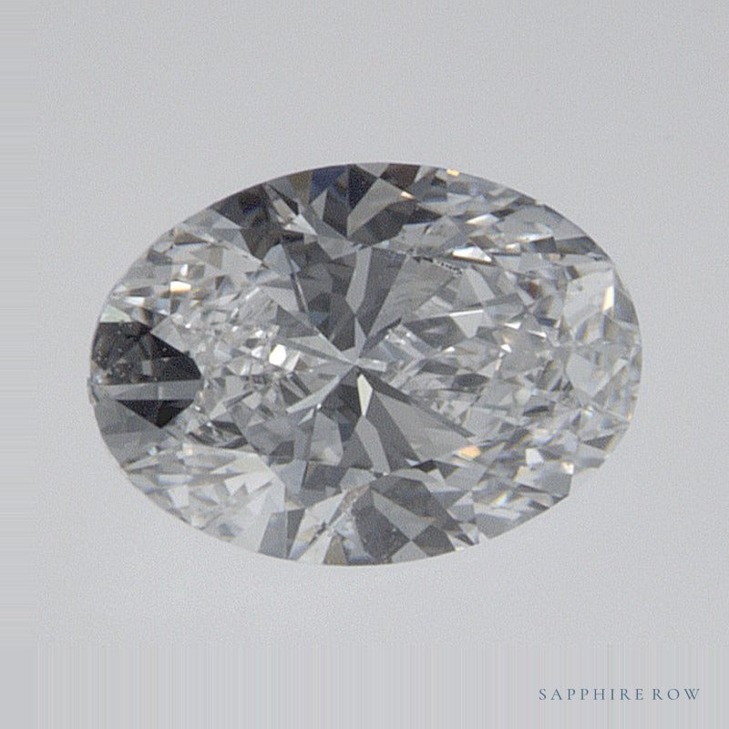 0.54 ct lab-grown diamond, oval cut | Sapphire Row · cut7