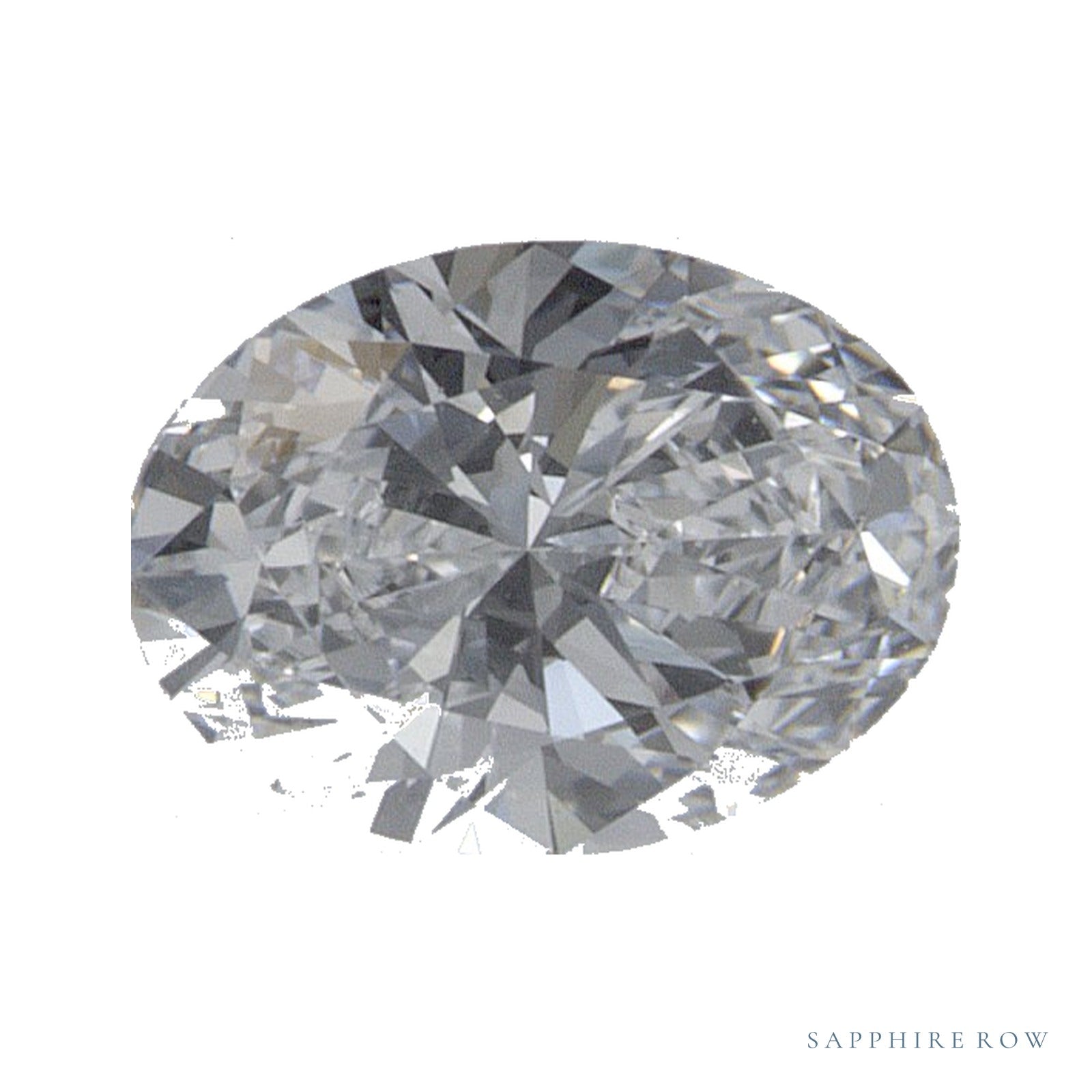 0.54 ct lab-grown diamond, oval cut | Sapphire Row · cut4