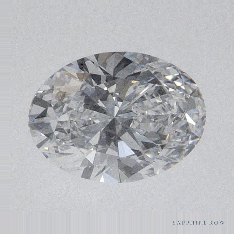 0.54 ct lab-grown diamond, oval cut | Sapphire Row · cut7