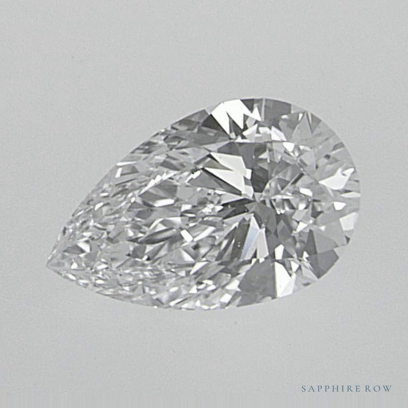 0.54 ct lab-grown diamond, pear cut | Sapphire Row · cut7