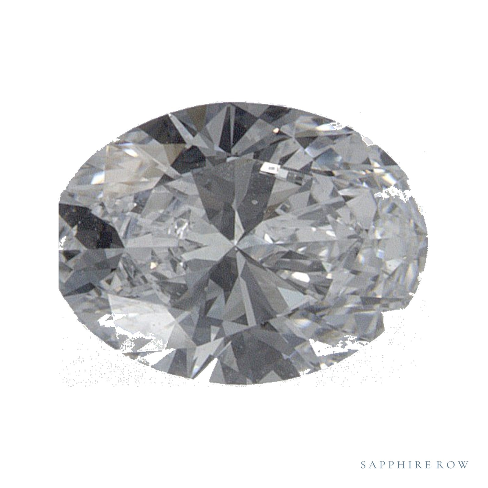 0.54 ct lab-grown diamond, oval cut | Sapphire Row · cut4