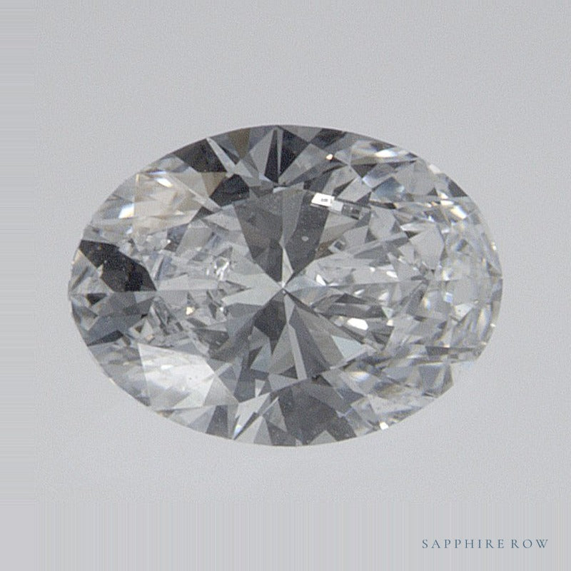 0.54 ct lab-grown diamond, oval cut | Sapphire Row · cut7