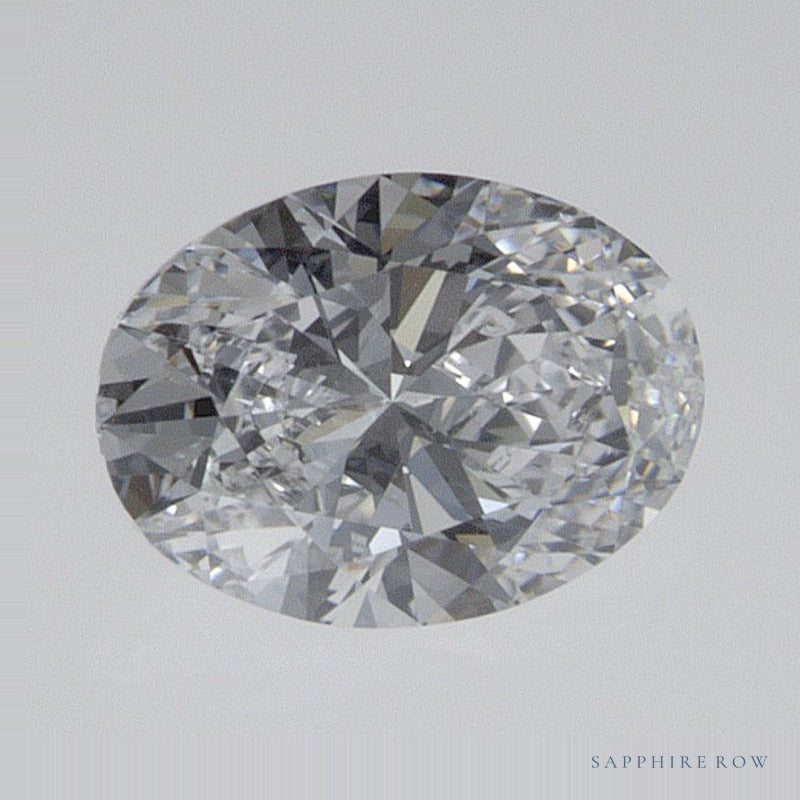 0.54 ct lab-grown diamond, oval cut | Sapphire Row · cut7