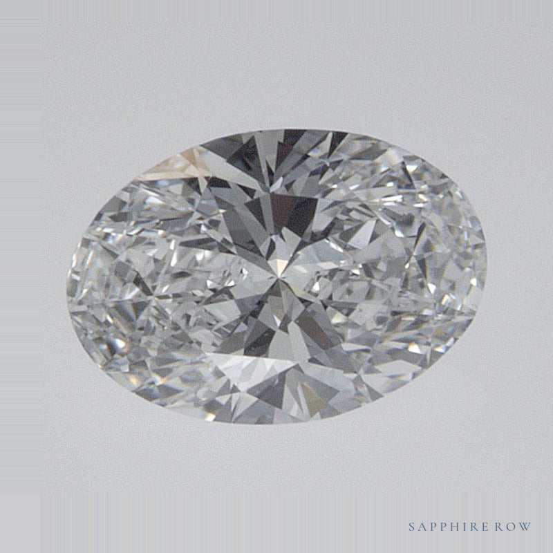 0.54 ct lab-grown diamond, oval cut | Sapphire Row · cut7