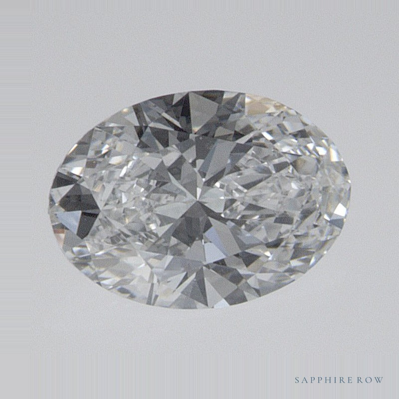 0.54 ct lab-grown diamond, oval cut | Sapphire Row · cut7