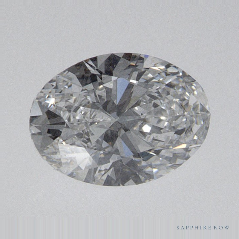 0.54 ct lab-grown diamond, oval cut | Sapphire Row · cut7