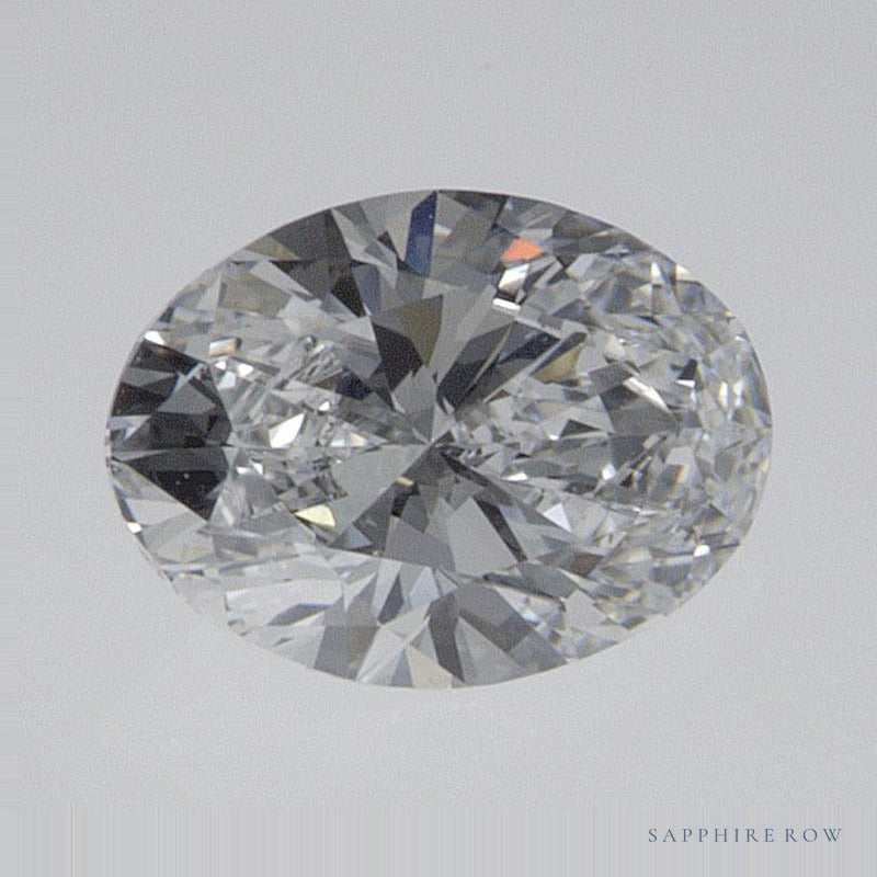 0.54 ct lab-grown diamond, oval cut | Sapphire Row · cut7