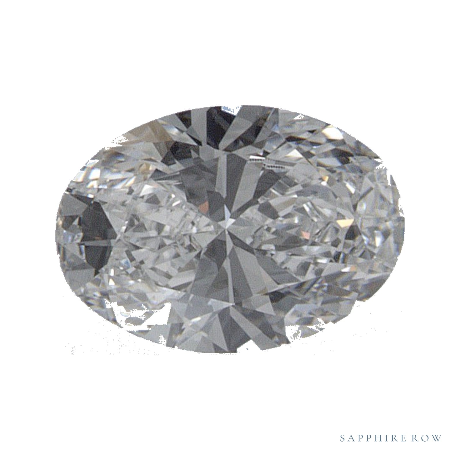 0.54 ct lab-grown diamond, oval cut | Sapphire Row · cut4