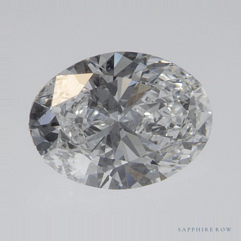 0.54 ct lab-grown diamond, oval cut | Sapphire Row · cut7