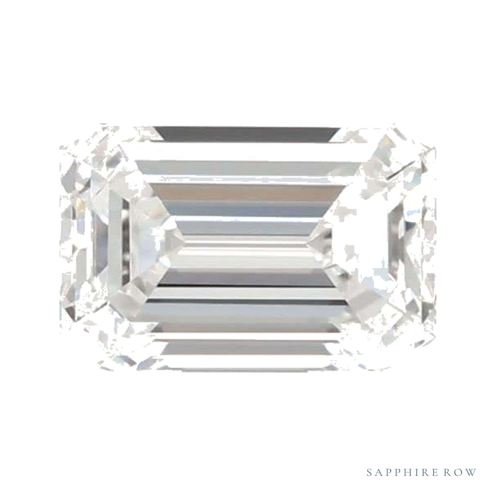 0.54 ct lab-grown diamond, emerald cut | Sapphire Row · cut4