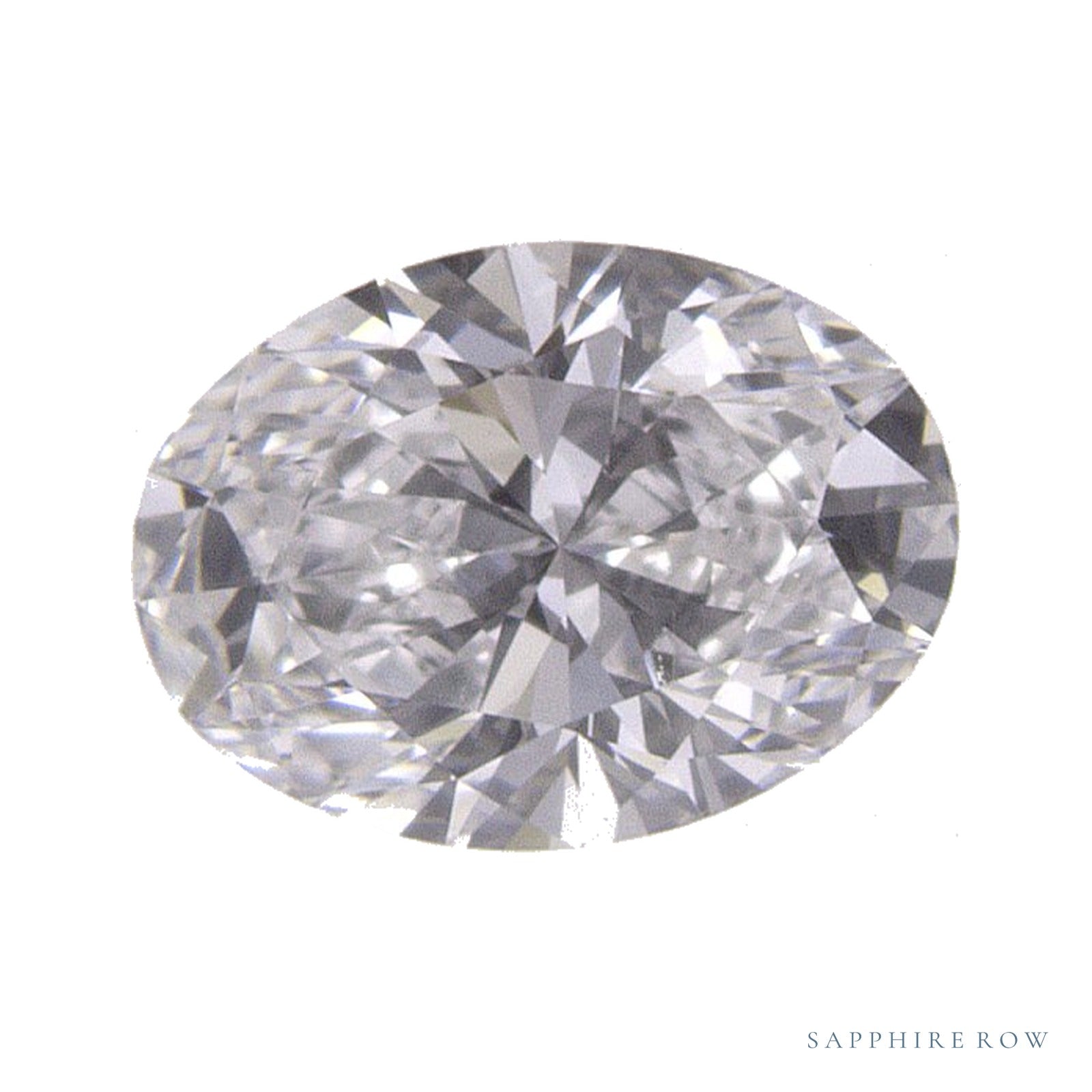 0.54 ct lab-grown diamond, oval cut | Sapphire Row · cut4