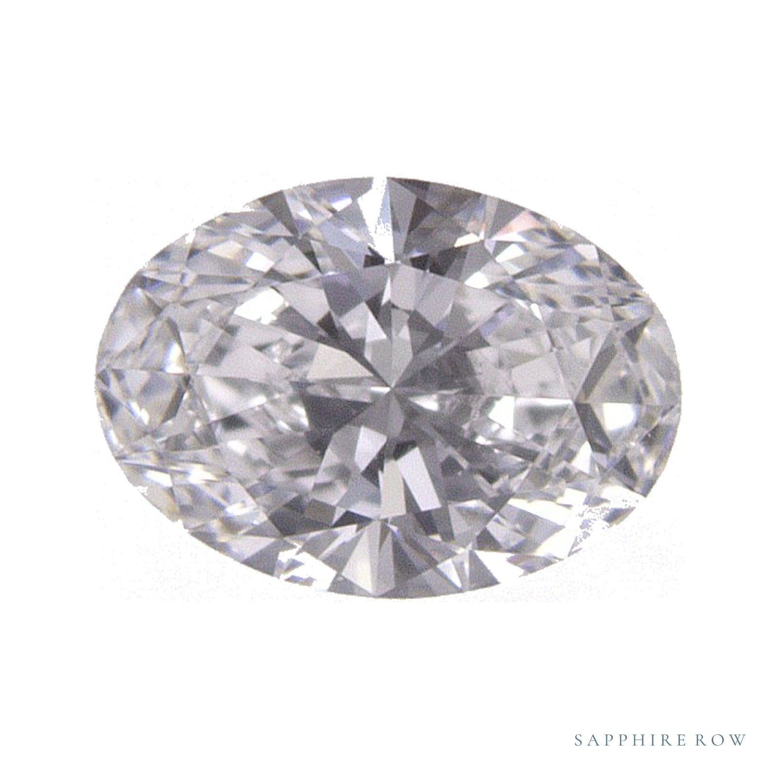 0.54 ct lab-grown diamond, oval cut | Sapphire Row · cut4