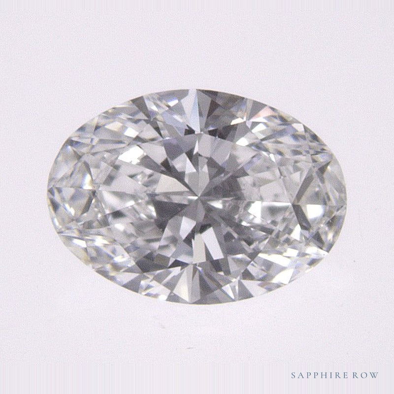 0.54 ct lab-grown diamond, oval cut | Sapphire Row · cut7