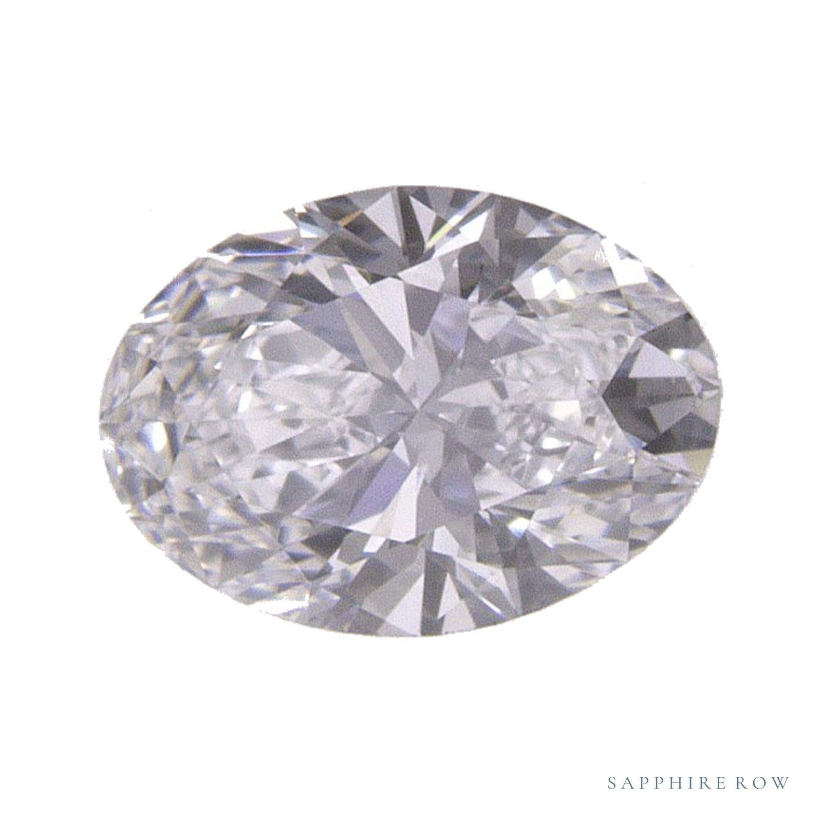0.54 ct lab-grown diamond, oval cut | Sapphire Row · cut4