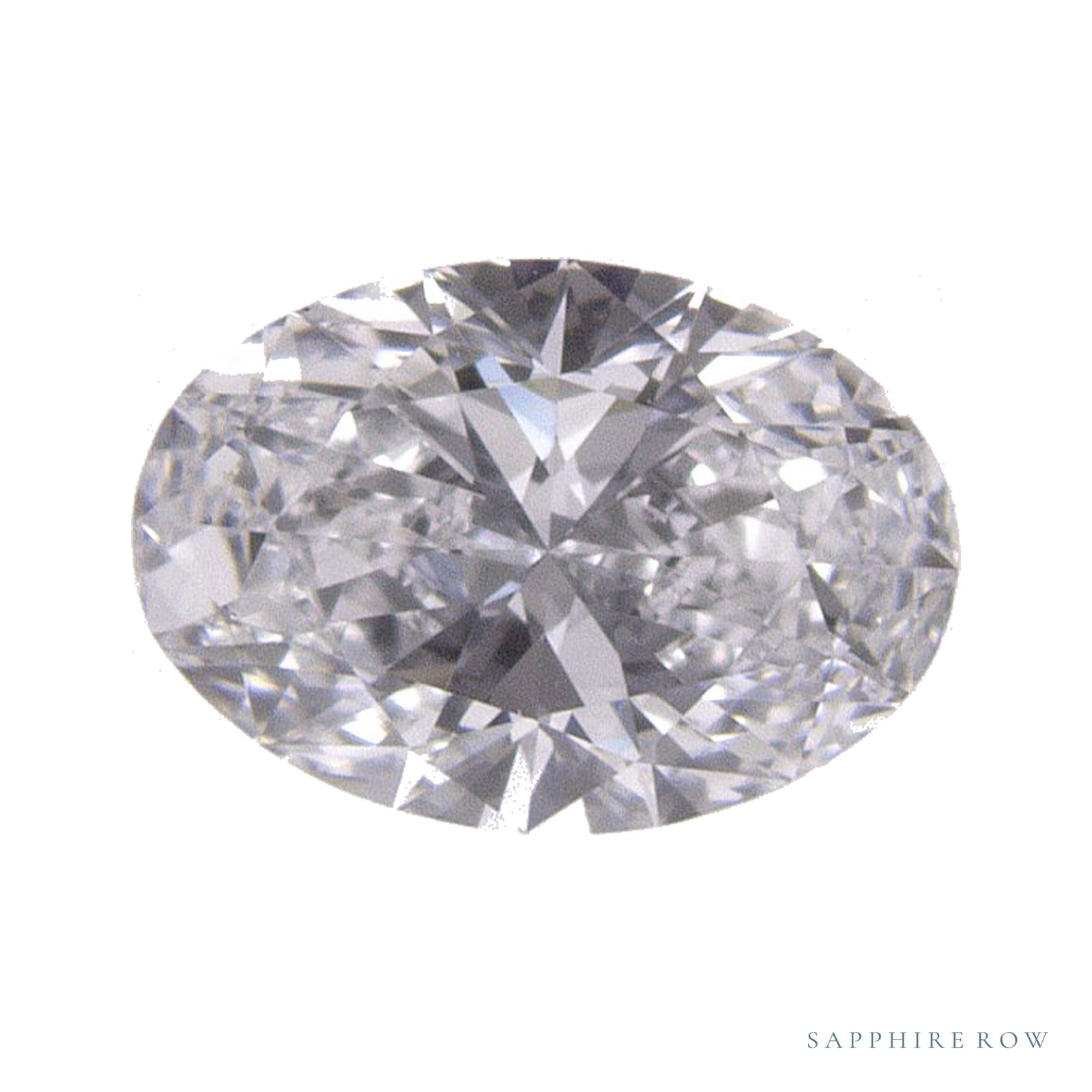 0.54 ct lab-grown diamond, oval cut | Sapphire Row · cut4
