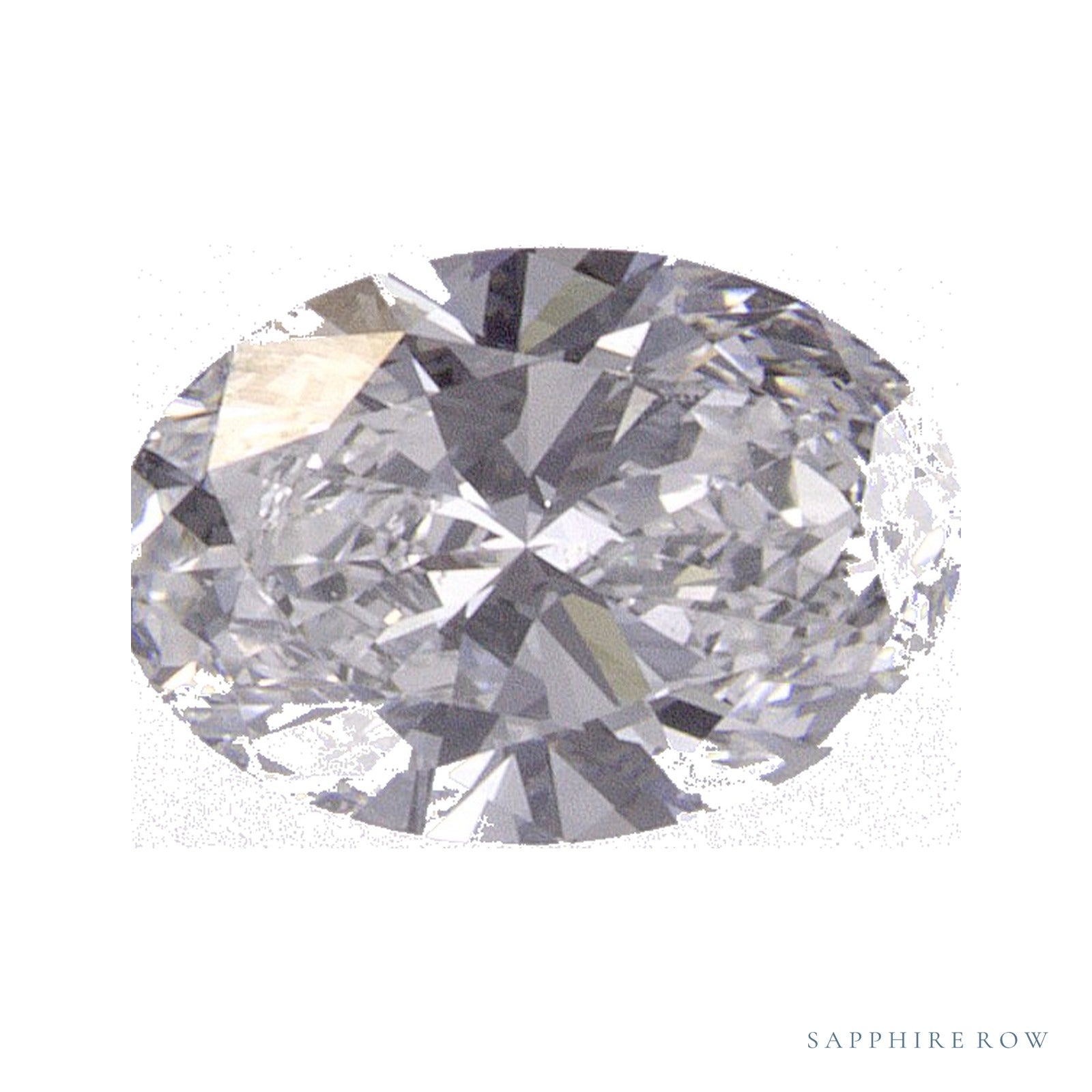 0.54 ct lab-grown diamond, oval cut | Sapphire Row · cut4