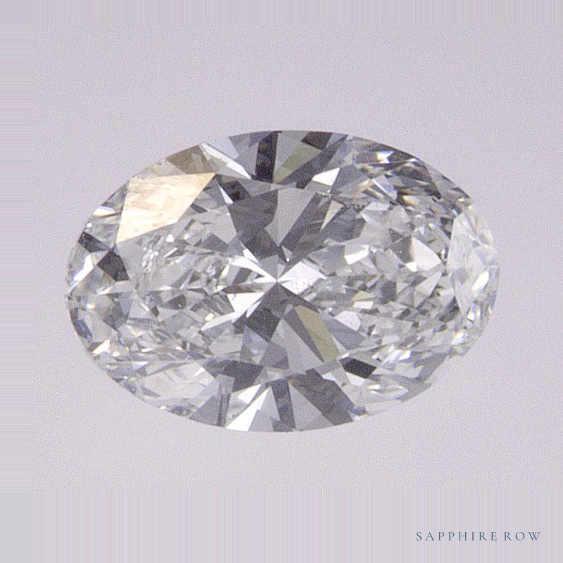 0.54 ct lab-grown diamond, oval cut | Sapphire Row · cut7