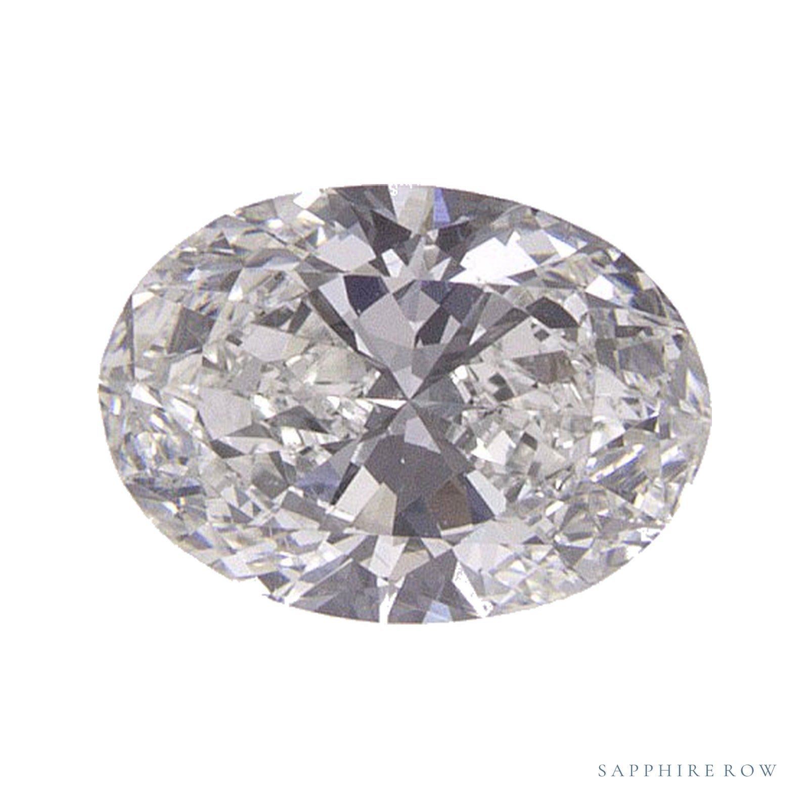 0.53 ct natural diamond, oval cut | Sapphire Row · cut4