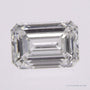 0.53 ct natural diamond, emerald cut | Sapphire Row · cut7