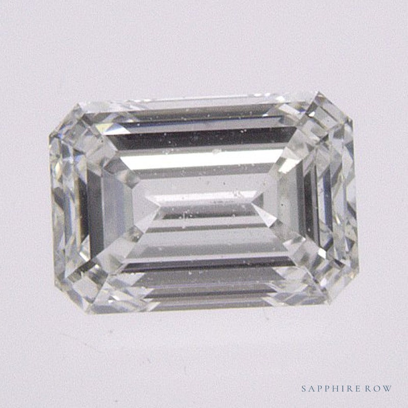 0.53 ct natural diamond, emerald cut | Sapphire Row · cut7