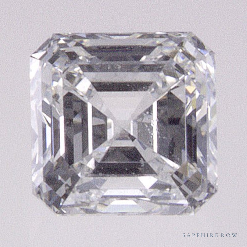 0.53 ct lab-grown diamond, asscher cut | Sapphire Row · cut7