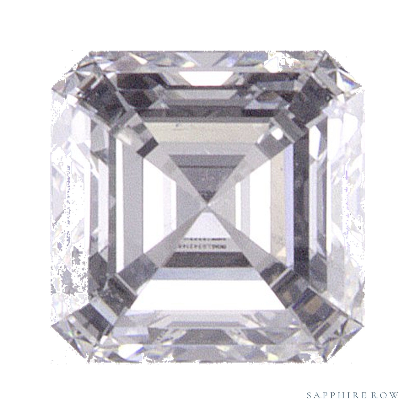 0.53 ct lab-grown diamond, asscher cut | Sapphire Row · cut4