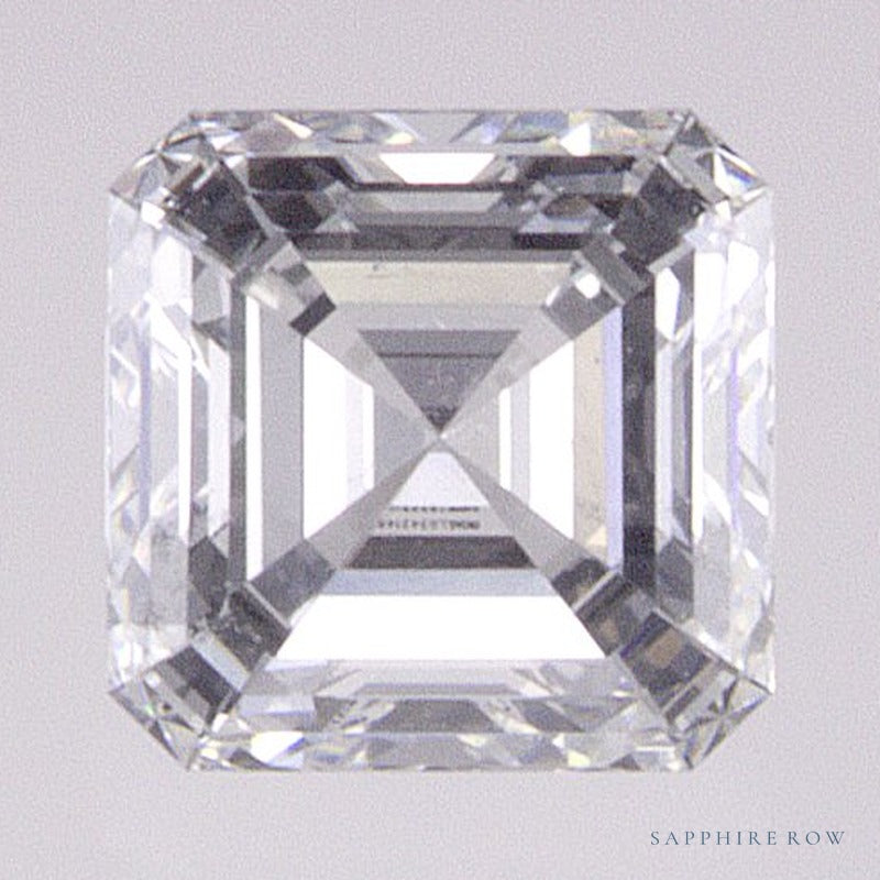 0.53 ct lab-grown diamond, asscher cut | Sapphire Row · cut7