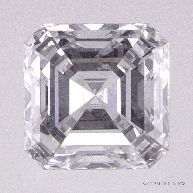 0.53 ct lab-grown diamond, asscher cut | Sapphire Row · cut7
