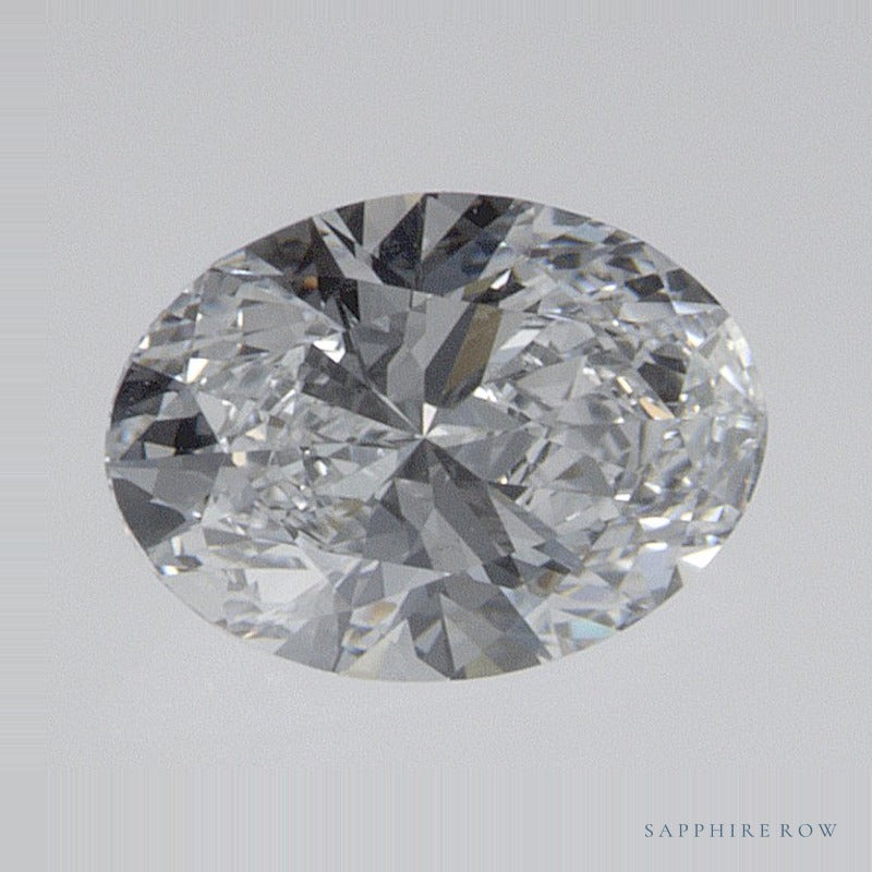 0.53 ct lab-grown diamond, oval cut | Sapphire Row · cut7