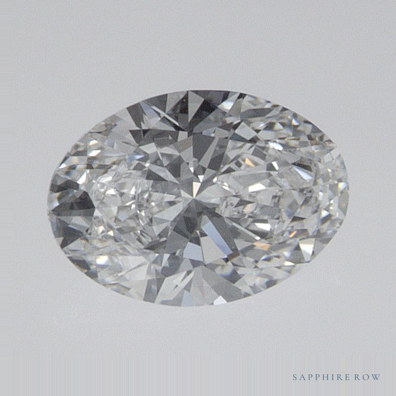 0.53 ct lab-grown diamond, oval cut | Sapphire Row · cut7