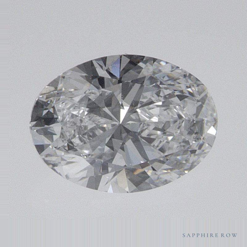 0.53 ct lab-grown diamond, oval cut | Sapphire Row · cut7