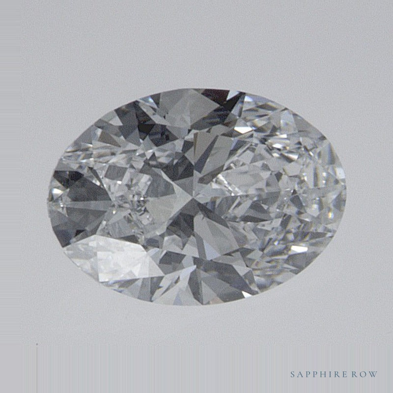 0.53 ct lab-grown diamond, oval cut | Sapphire Row · cut7