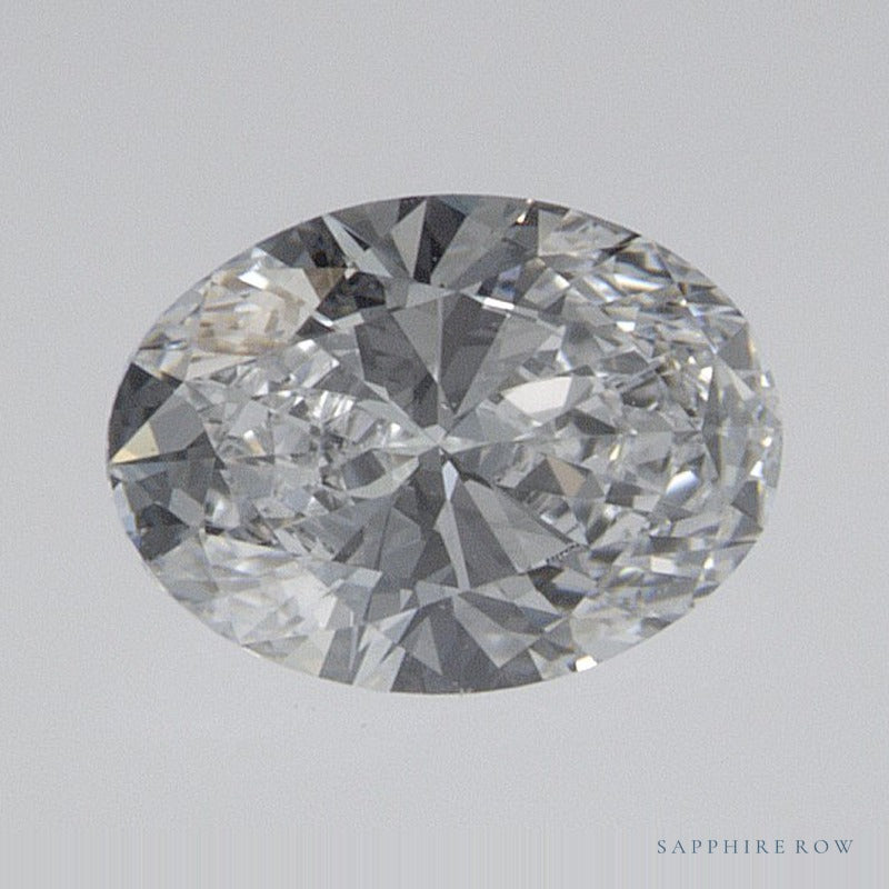 0.53 ct lab-grown diamond, oval cut | Sapphire Row · cut7