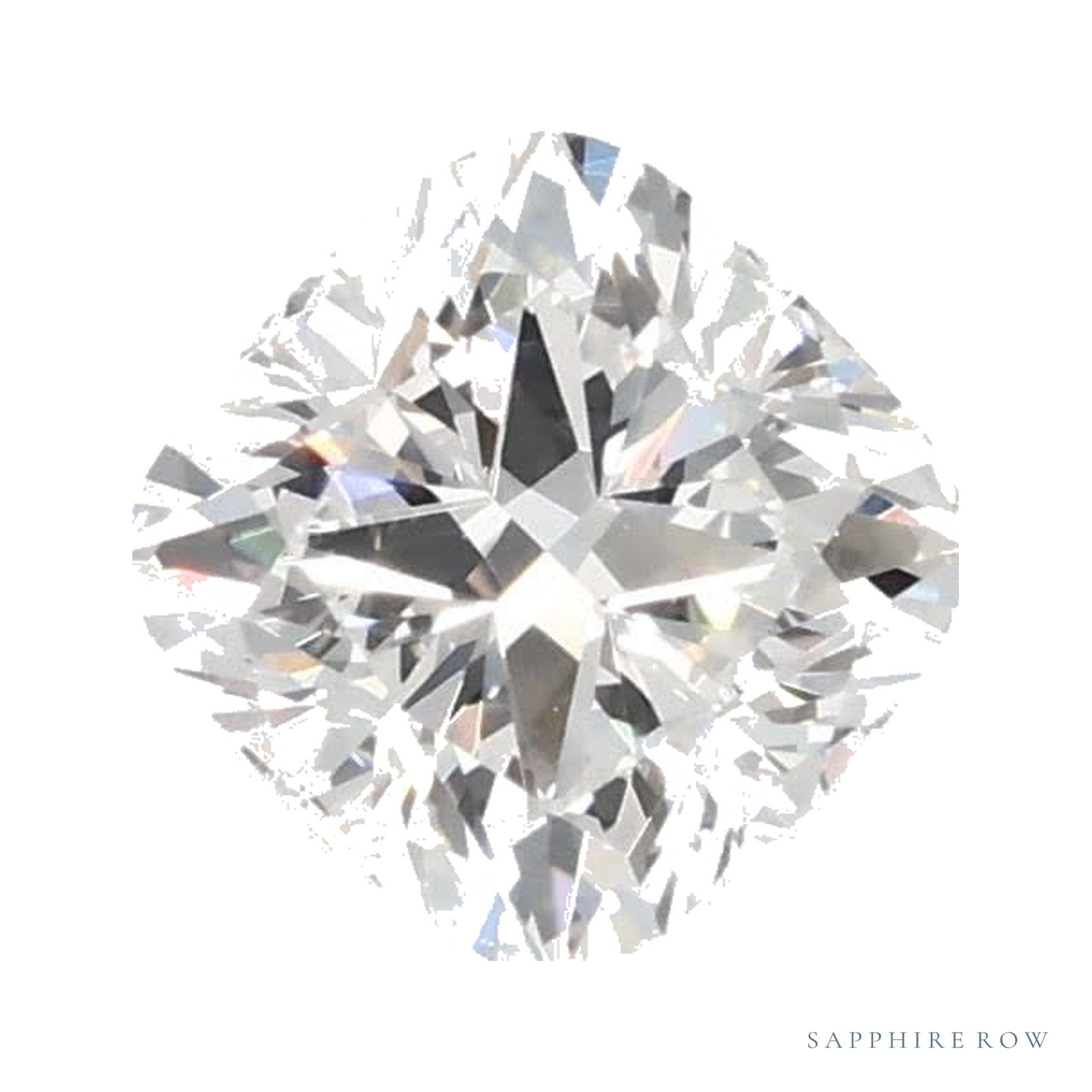 0.53 ct lab-grown diamond, cushion cut | Sapphire Row · cut4