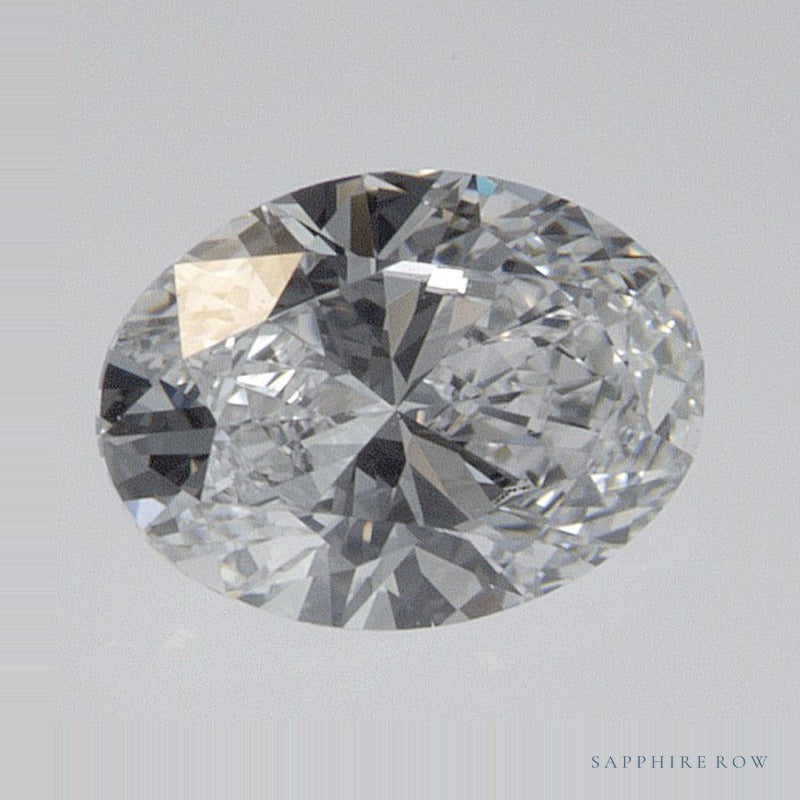 0.53 ct lab-grown diamond, oval cut | Sapphire Row · cut7
