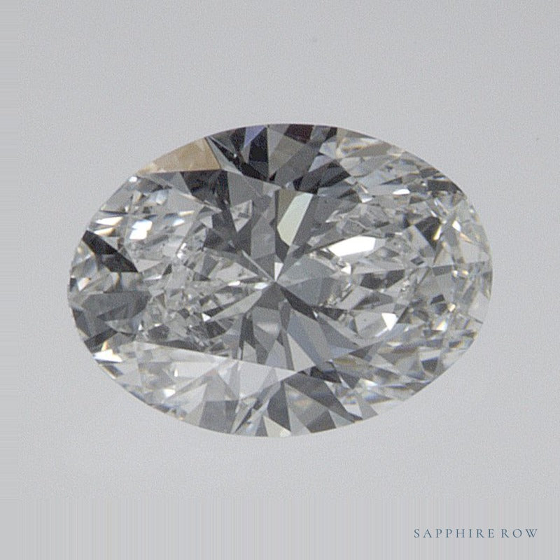0.53 ct lab-grown diamond, oval cut | Sapphire Row · cut7