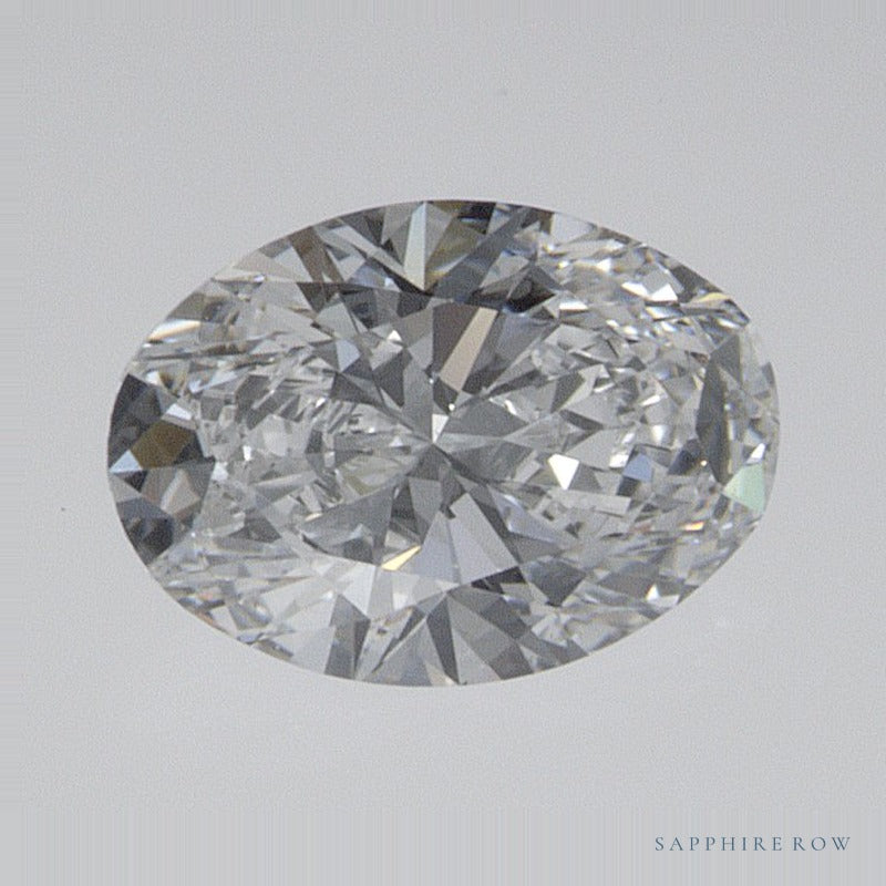 0.53 ct lab-grown diamond, oval cut | Sapphire Row · cut7