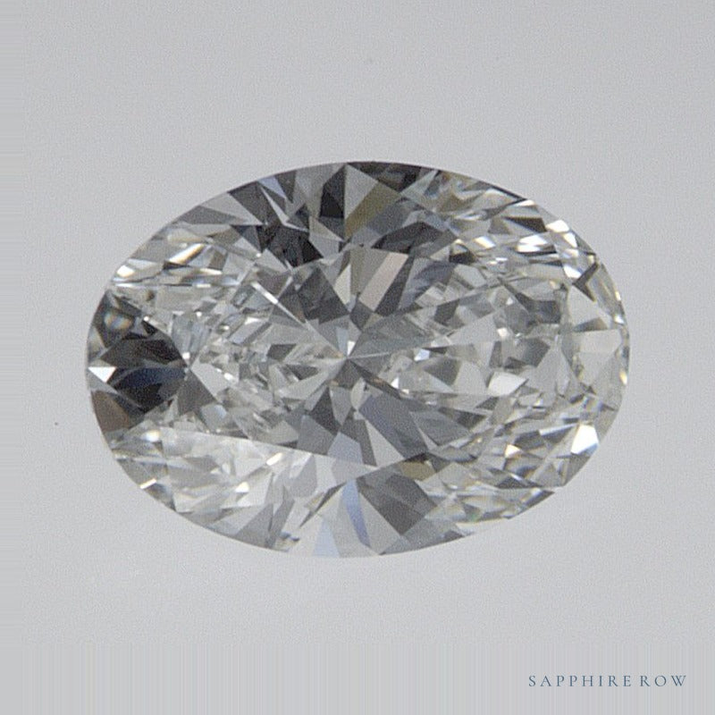 0.53 ct lab-grown diamond, oval cut | Sapphire Row · cut7