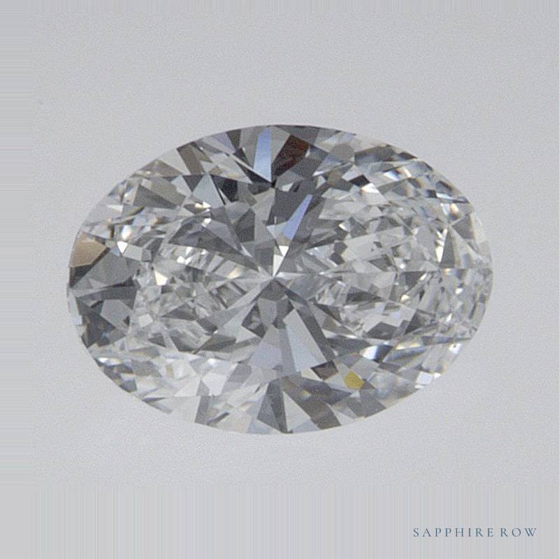 0.53 ct lab-grown diamond, oval cut | Sapphire Row · cut7