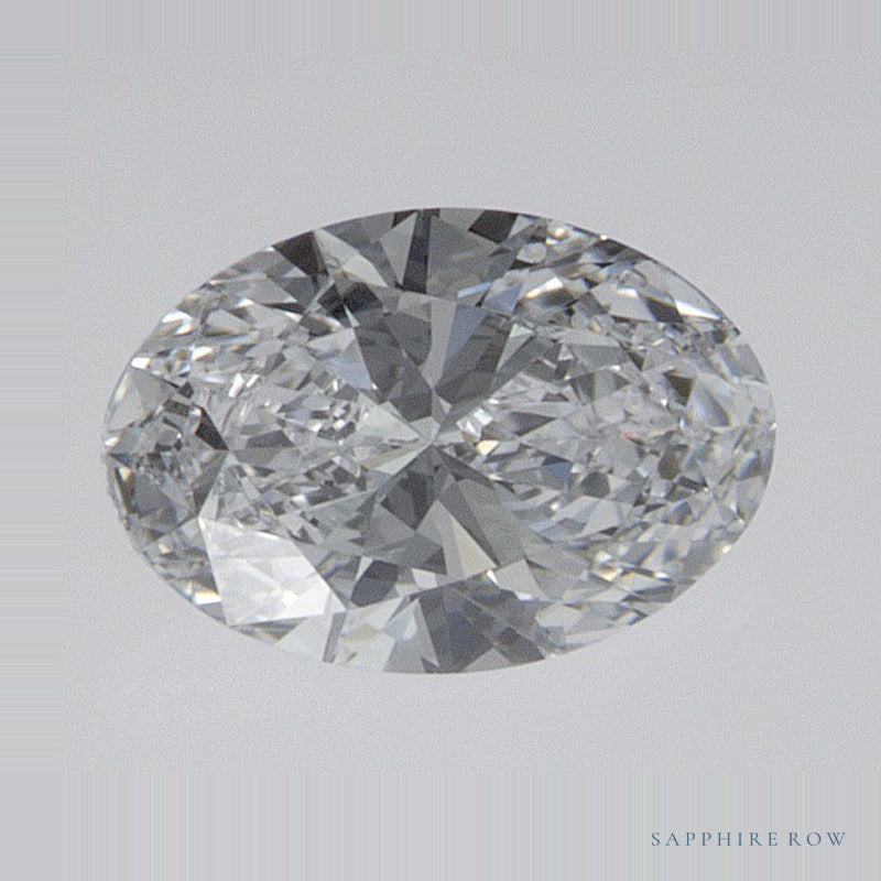 0.53 ct lab-grown diamond, oval cut | Sapphire Row · cut7
