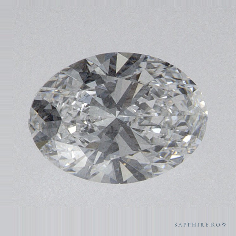 0.53 ct lab-grown diamond, oval cut | Sapphire Row · cut7