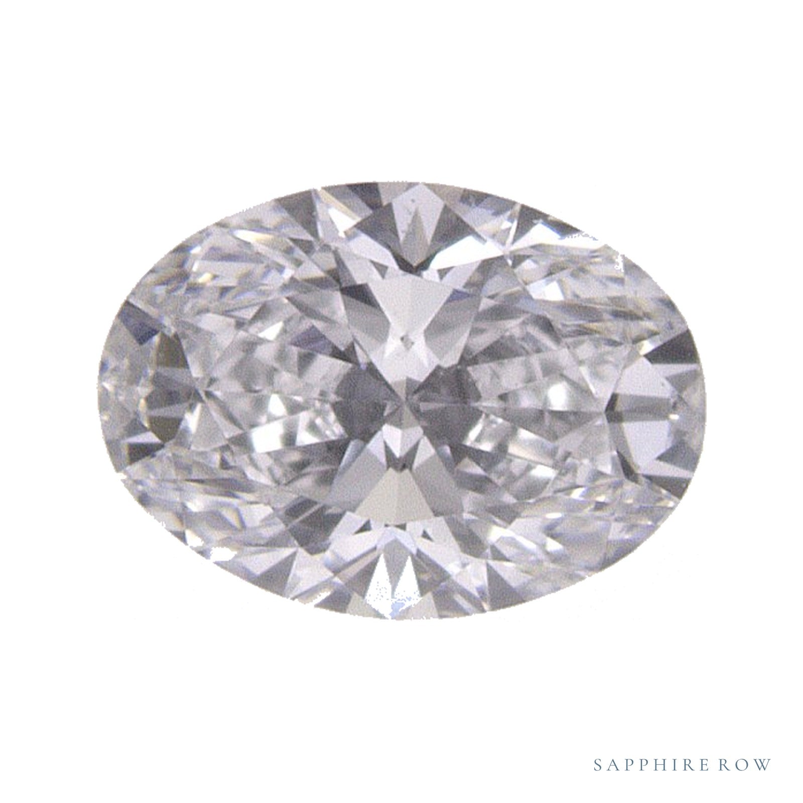0.53 ct lab-grown diamond, oval cut | Sapphire Row · cut4