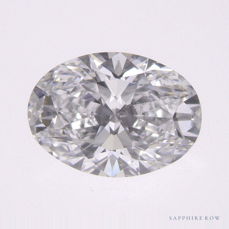 0.53 ct lab-grown diamond, oval cut | Sapphire Row · cut7
